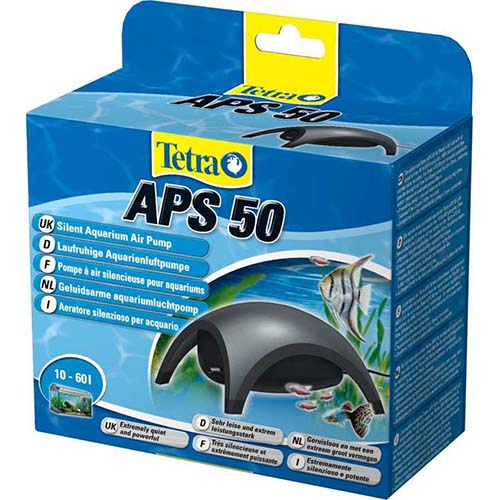 Компрессор Tetratec APS 50 для аквариумов 10-60 л, 50 л/ч, чёрный