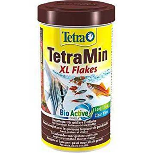 TetraMin основной корм для всех видов аквариумных рыб, XL хлопья, 1 л
