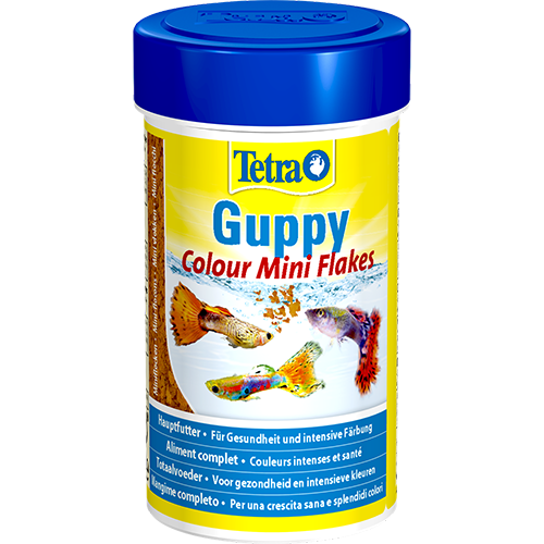 Tetra Guppy Colour Mini Flakes 100мл
