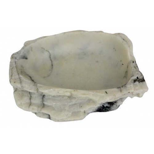LUCKY REPTILE Кормушка-поилка для рептилий "Granite-small" 11*8*2.5 см