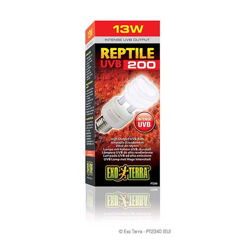 Лампа Reptile UVB 200 13W