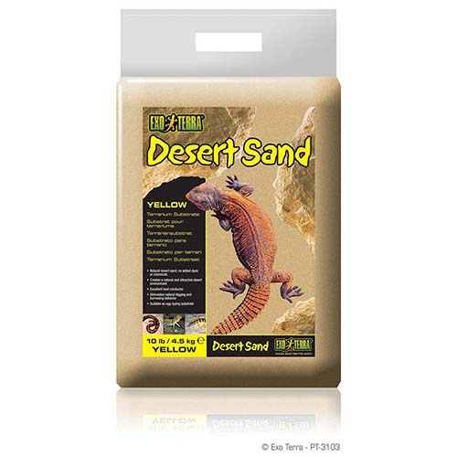 Террариумный песок Exo-Terra Desert Sand Yellow