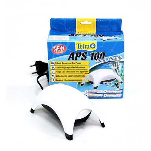 Компрессор Tetratec APS 100 для аквариумов 50-100 л, 100 л/ч, белый