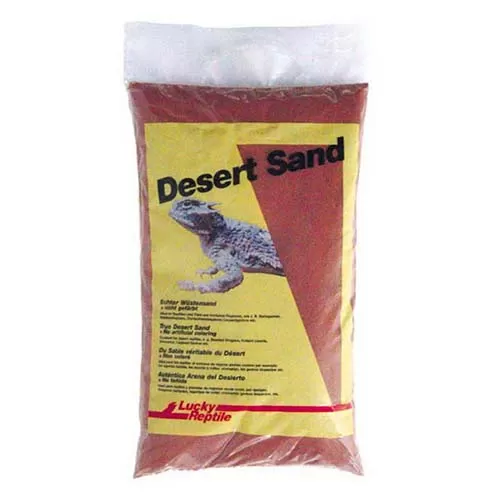 LUCKY REPTILE Песок для террариумов "Namibia", красный, 5 кг