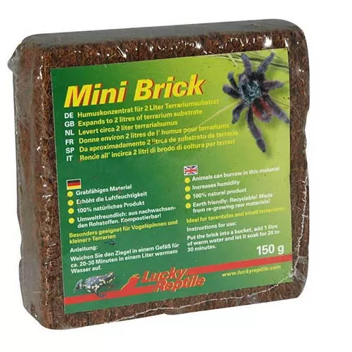 LUCKY REPTILE Субстрат для террариумов "Mini Brick", 150гр