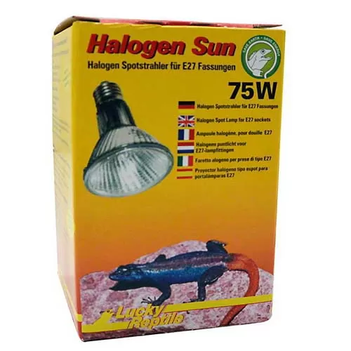 LUCKY REPTILE Лампа галогеновая "Halogen Sun Spot 75Вт, E27"