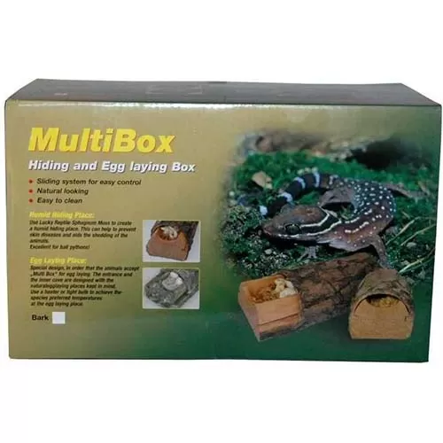 LUCKY REPTILE Укрытие для рептилий "MultiBox", имитация дерева, 45х25х23см