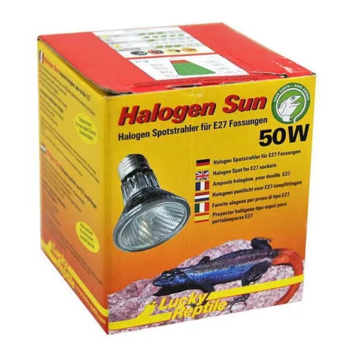 LUCKY REPTILE Лампа галогеновая "Halogen Sun Spot 50Вт, E27"