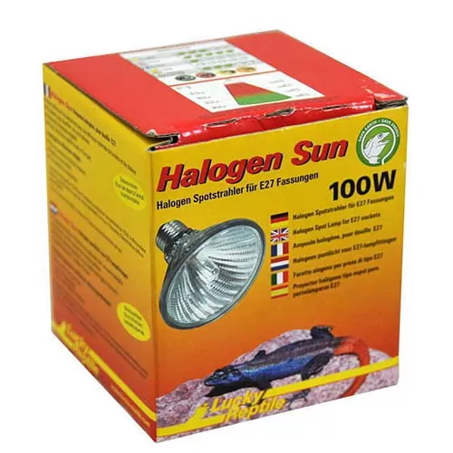 LUCKY REPTILE Лампа галогеновая "Halogen Sun Spot 100Вт, E27"